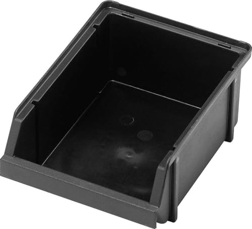 Raaco 109291 ESD Sichtlagerkasten 3-160 (B x H x T) 125 x 75 x 173mm Schwarz 1St.