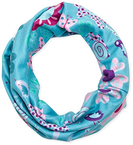 HAD Kinder Multifunktionstuch Printed Fleece Tube Funktionstuch, Bugz Blue, one Size