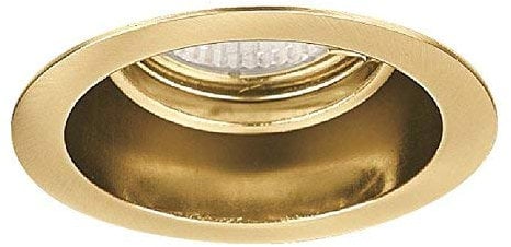 Lampenlux Einbaustrahler Spot Akimo rund gold 30° schwenkbar Ø9.0cm 12V rostfrei Einbauleuchte Einbaulampe Einbauspot Spot Strahler Punktstrahler Aluminium Downlight Down