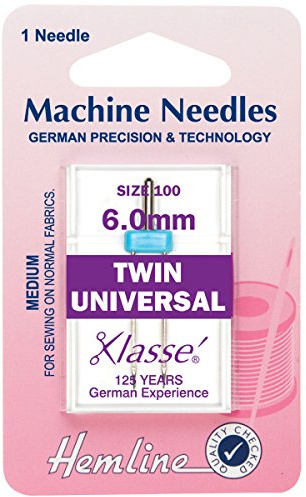 Universal Machine Needles Twin