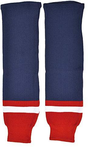 Schanner Unisex strømper Sher-wood Nhl Hockeystutzen, Marine/Rot/Weiß, Senior EU