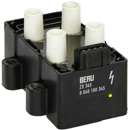 BERU Zündspule ZS345 | Kompatibel mit: RENAULT CLIO I, CLIO II, KANGOO, KANGOO Express, LAGUNA II, LAGUNA II Grandtour, MEGANE I Cabriolet