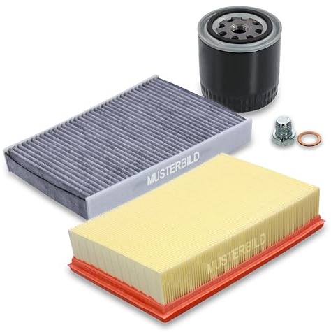 Inspektionspaket SET A 1x Ölfilter 1x Luftfilter 1x Innenraumfilter 1x Ölablass-Schraube 1x Dichtring für Ölablass-Schraube