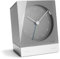 Jacob Jensen - Alarm Clock - Funkwecker - analog - grau - 10,3 x 12,6 x 4,5 cm