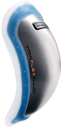 ShockDoctor Herren Tiefschutz Titan Aluminium Flex Cup, Black, XM, 203-ST