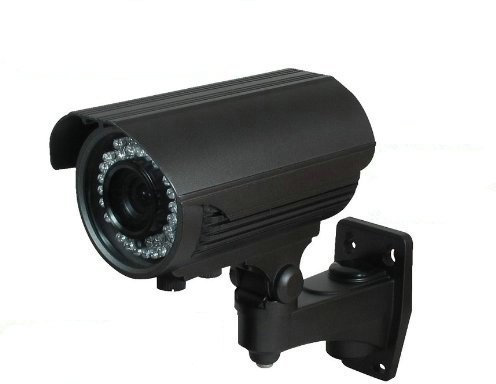 BW BW40T7 1/3 Sony Effio-E 700TVL 960H High Resolution Security Camera Weatherproof IR CCTV Camera Surveillance Cameras with 2.8- 12mm Zoom&Focus (IR 40M), OSD for Home Office Business Security Surveillance Syetems - Black