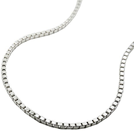 Diamantschliff Box Kette 1,3 mm Silber 925