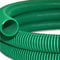 Wiltec Tuyau d'aspiration vert – 25 m/Ø 32 mm (1 1/4) / 330 g/m – avec Spirale de renforcement – Tube à pression souple en PVC – pour Arrosage Irrigation Jardinage Évacuation Refoulement