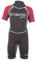 SCUBATEC 3mm Kindershorty Kids Wave, schwarz-rot, 140-146 (M)