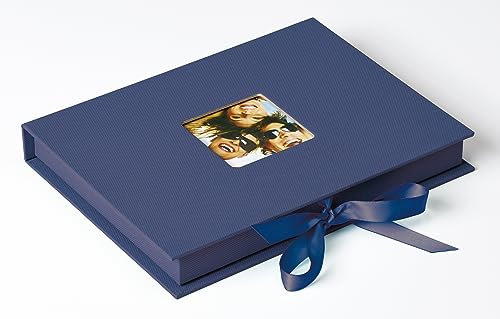 walther design Aufbewahrungsboxen blau mit Cover-Ausstanzung, Fun FB-112-L