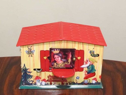 Nostalgie Spardose Blech Bank Snow White Sparhaus