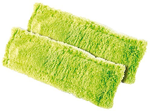Sichler Haushaltsgeräte Zubehör zu Fensterputzer Set: Ersatzwischbezug für Fensterreiniger mit Sprühflasche, 2er-Set (Haushaltsgeräte zum Fensterputzen, Duschkabinenabzieher, Windschutzscheibe)