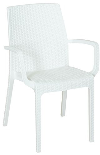 BICA 9093 Indiana Stühle, Weiß, 99 x 59 x 180 cm