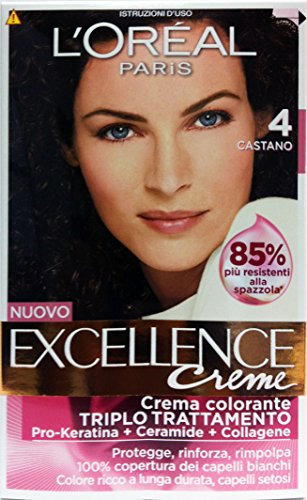 EXCELLENCE Crema colorante castaño 4, 40 ml