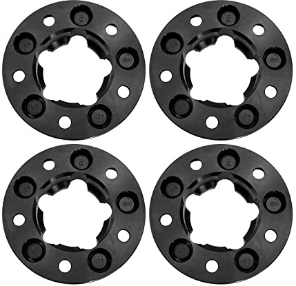 WINCHMAX 30mm Wheel Spacers Compatible with Defender, Disco 1, Range Rover Classic BLK T1