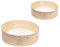 Colino, setaccio per farina-Set 2 pcs. In diverse taglie colore legno, nuovo