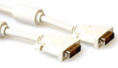 Act DVI-D Dual Link Connection Cable, M – M, Ivory – Cables DVI (M – M, Ivory 10.0 m, 10 m, DVI-D, mâle/mâle)