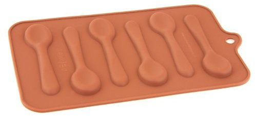 Silicone Easy Choc Spoons Mould - Makes 6 Chocolate Spoons