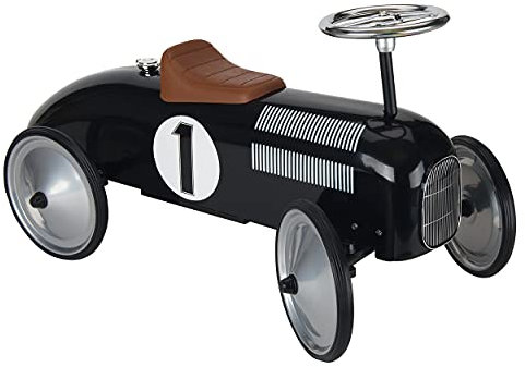 Goki 14164 - Rutscherfahrzeug, schwarz