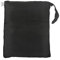 Marycrafts Seidenschlafsack Aus 100% Naturseide, Hüttenschlafsack Inlett Sommerschlafsack Aus Echter Seide 210 x 84 cm (Schwarz)