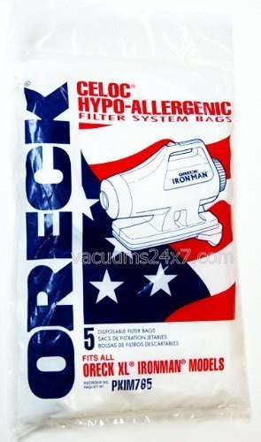 Oreck Ironman Bags. 5 In A Pack