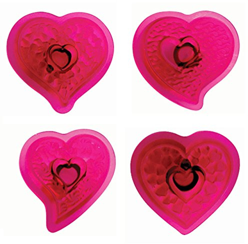 JEM Fantasy Heart Cutters, Set of 4