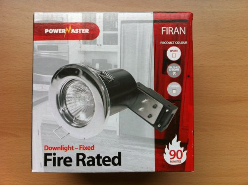 Brushed Recessed Fire Rated Fixed Spot Light