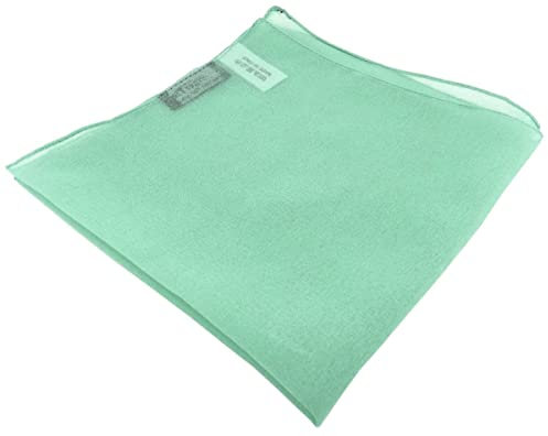TigerTie - feines kleines Chiffon Einstecktuch in mint Uni - Tuch 25 x 25 cm