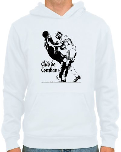 SpielRaum Pullover Zinedine Zidane vs. Marco Materazzi ::: Colore: Blu o Bianco ::: Taglie: S-XXL (Calcio)