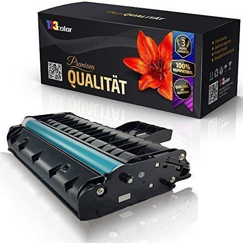 123Color Tonerkartusche kompatibel für Ricoh SP 213 SNW SP 213 SUw SP 213 w NRG SP 200 Series SP 201 SP 201 n SP 201 nw 407255 407254 Black Schwarz BK K Business Line Serie