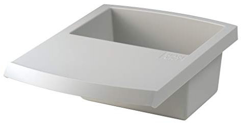 HAN Deckel für Mülleimer mit Abfallmulde, für Papierkorb LOGO-DRIVE mit 5 Liter Abfallmulde, 1850-11, lichtgrau