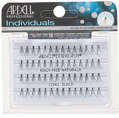 Ardell False Lashes Duralash Individual Naturals, Knot-Free Long Black