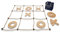 Übergames XXXL Giga Tic Tac Toe aus ECO-Hartholz