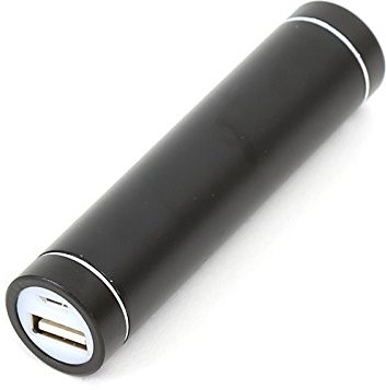 Platinet PMPB22B Power Bank für Smartphone und Tablet mit Micro-USB Kabel (2200mAh) schwarz