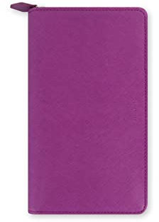 Filofax Saffiano , 2022, kompakter Terminplaner, Himbeerfarben
