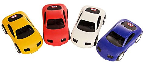 Little Tikes Push Racer Assortment - Car Toy for Toddlers - Available in Blue, White, Red, and Yellow - Encourages Creative Play, Easy to Hold - For Ages 18 Months Plus