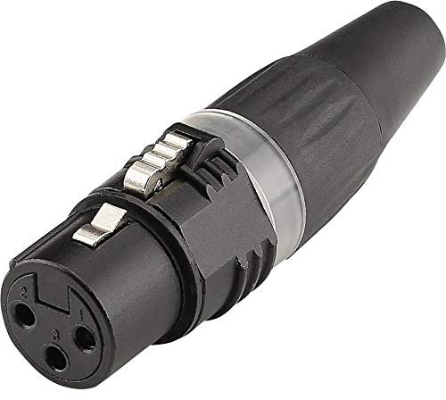 Hicon XLR 3pin HI-X3CF-BLK