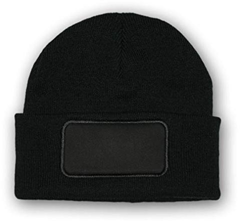 Copytec Mütze/Beenie - Mütze Wintermütze Herbstmütze Schwarz Haube Winterhaube #15998