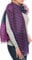 ufash Pashmina Wollschal - elegant und besonders weich, aus Punjab, Indien - 180 x 70 cm, Violett