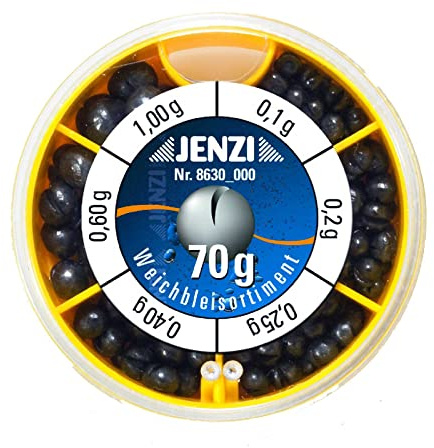 Jenzi Bleischrot-Dose 70g Inhalt,