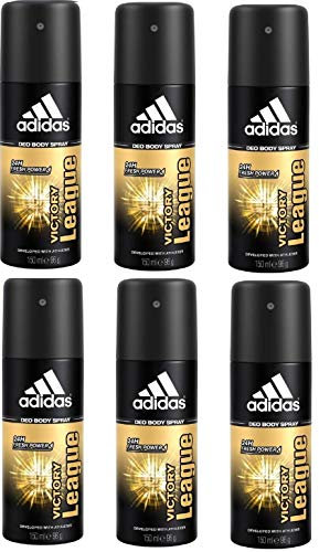 6* Adidas Deospray Deo Bodyspray 150ml Victory League 6*150ml