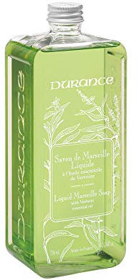 Durance - Savon de Marseille Flüssigseife 750 ml ätherisches Öl aus Verbenen.