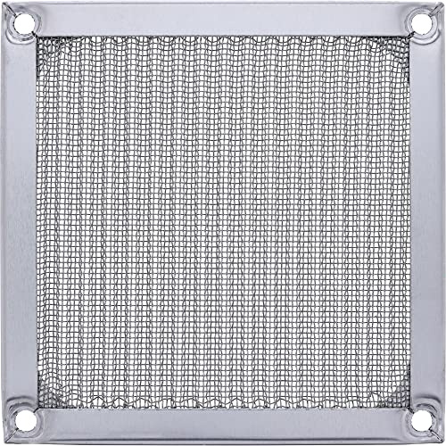 InLine 33379A Lüftergitter, Aluminium Filter, 90x90mm