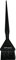 Hair Colouring Brush Mixing Applicator - Apply Hair Dye, Bleach, Toner & Highlights. Tapered End for Sectioning - Large