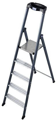 KRAUSE | Escabeau en alu | anodisé | 5 marches