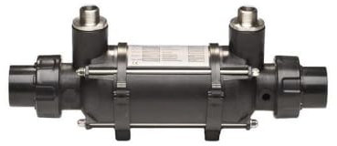 SAXONICA Poolheizung Wärmetauscher D-KWT 45 Titan 45 kW mit Kunststoffgehäuse