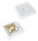 BT Extension Single Telephone Socket - Screw Terminals (No Punch Down Tool Required) - 3/3A 3/6A Wall Outlet Plate - Loops