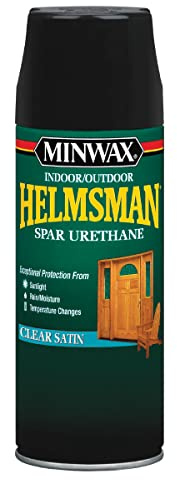 Minwax Helmsman Spar Urethane Aerosol Spray, 11.5 ounce, Satin (Packaging May Vary)