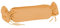 Fleuresse Colours Nackenrollenbezug, Mako Satin, Gold, 40 x 15 cm