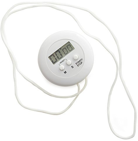Norpro 1491 Minuteur numérique sur Corde Blanc